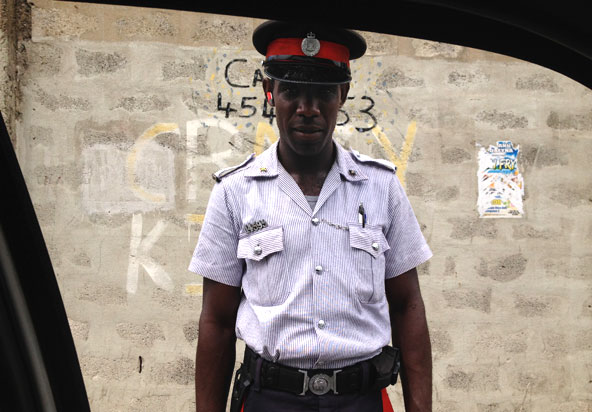 Jamaica 2013 Officer Cooper